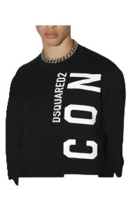 Dsquared2 Be Icon Sweatshirt Schwarz Herren