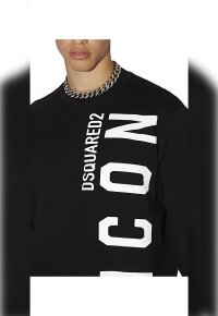 Dsquared2 Be Icon Sweatshirt Schwarz Herren
