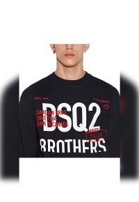 Dsquared2 DSQ2 Sweater Schwarz Herren