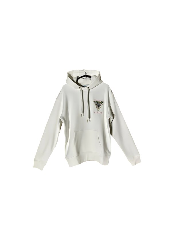 Casablanca Tennis Club Icon Hoodie WeißHerren
