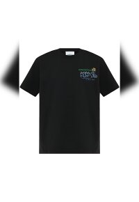 Casablanca Pentathlon T-Shirt Schwarz Herren