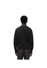 LOEWE Baumwoll Sweater Schwarz Herren