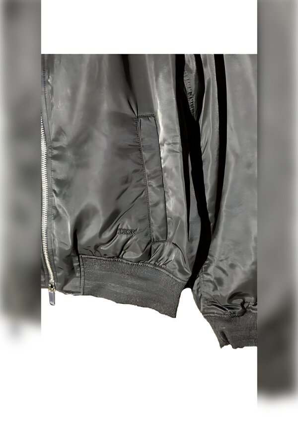 DIOR Couture Bomber Jacket Dunkelblau Herren