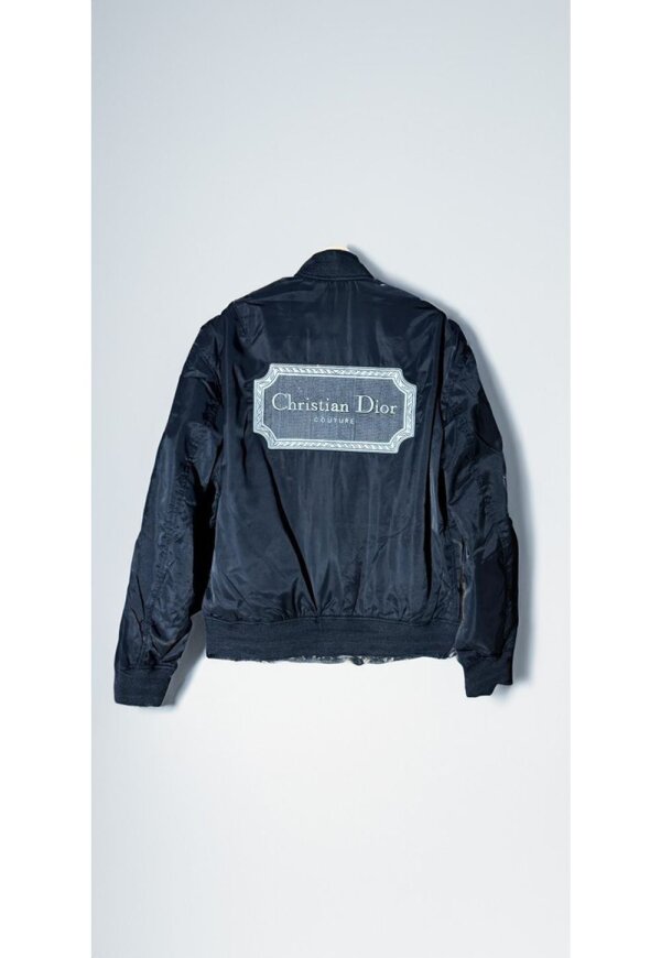 DIOR Couture Bomber Jacket in dunkelblau