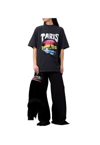 Balenciaga Tropical T-Shirt Schwarz Unisex