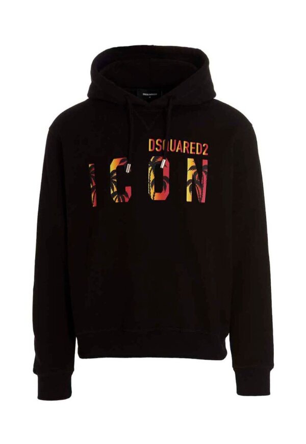 Dsquared2 Icon Sunset Pullover Schwarz Herren