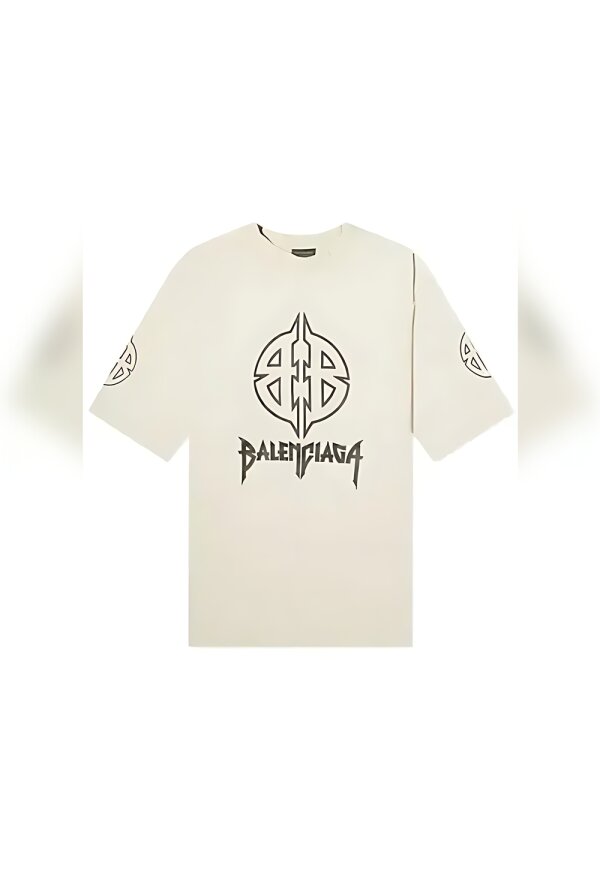 Balenciaga T-Shirt Unisex Weiß