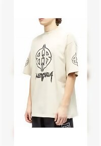 Balenciaga T-Shirt Unisex Weiß