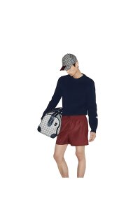 Gucci Badehose GG Logo Print Rot Herren