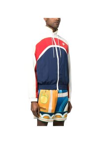 Casablanca Arch Sportjacke mit Kontrasteinsätzen Herren Bunt