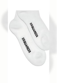 Dsquared2 ICON Socken Weiß Größe 38 - 45