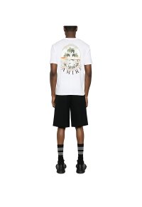 AMIRI Logo Print T-Shirt Schwarz Herren