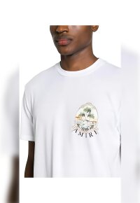 AMIRI Logo Print T-Shirt Schwarz Herren