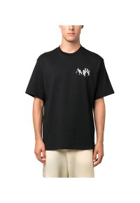 AMIRI Logo Print T-Shirt Schwarz Herren