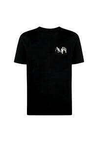 Amiri Logo Print T-Shirt Schwarz Herren