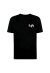 Amiri Logo Print T-Shirt Schwarz Herren