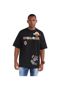 Dsquared2 Skater T-Shirt Schwarz Herren