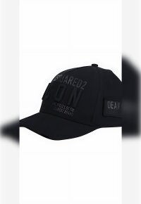 Dsquared2 Embroidered Baseball Cap Schwarz Unisex