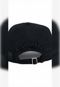 Dsquared2 Embroidered Baseball Cap Schwarz Unisex