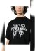 Palm Angels Los Angeles Monogram Print T-Shirt Schwarz Herren