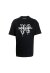 Palm Angels Los Angeles Monogram Print T-Shirt Schwarz Herren
