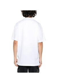 Palm Angels Los Angeles Monogram Print T-Shirt Weiß Herren