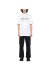 Palm Angels Los Angeles Monogram Print T-Shirt Weiß Herren