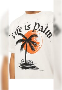 Palm Angels T-Shirt Beige Herren