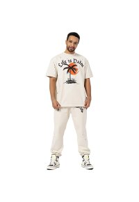 Palm Angels T-Shirt Beige Herren