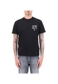 Dsquared2 ICON Logo T-Shirt Schwarz Herren