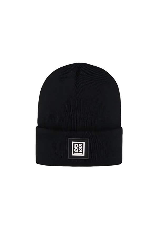 Dsquared2 DSQ2 Logo Wintermütze Schwarz Unisex