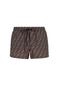 Fendi Badehose Braun Herren