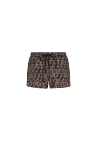 Fendi Badehose Braun Herren