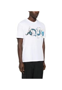 AMIRI T-Shirt mit Drachen-Print Weiß Herren