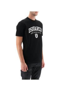 Dsquared2 University Cool T-Shirt Schwarz Herren