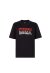 FENDI Print Logo T-Shirt Schwarz Herren