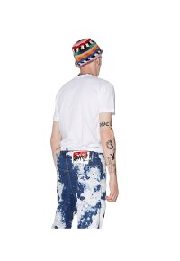 Dsquared2 Logo Print T-Shirt Weiß Herren