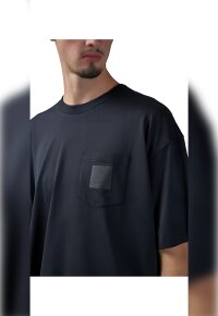 Givenchy Logo Patch Crewneck T-Shirt Schwarz Herren