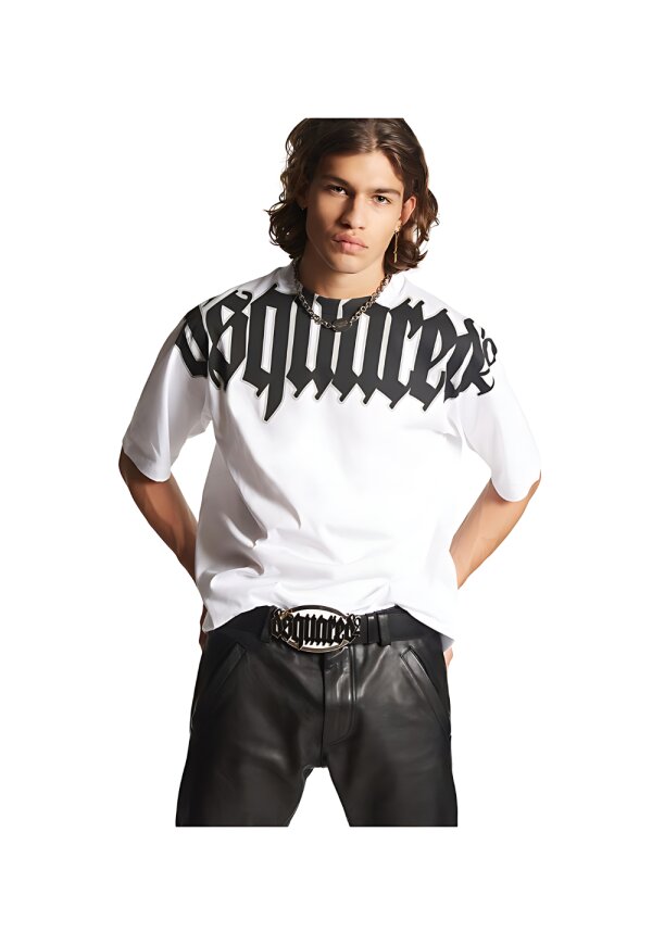 Dsquared2 Gothic Cool Fit T-Shirt Weiß Herren