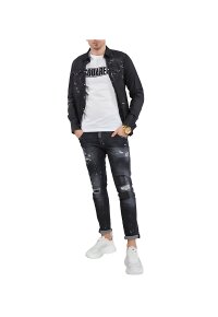 Dsquared2 T-Shirt mit Logo-Print Schwarz Herren