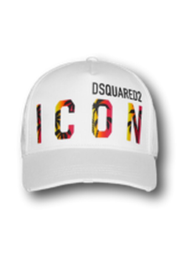 Dsquared2 ICON Sunset Baseball Cap Weiß Unisex