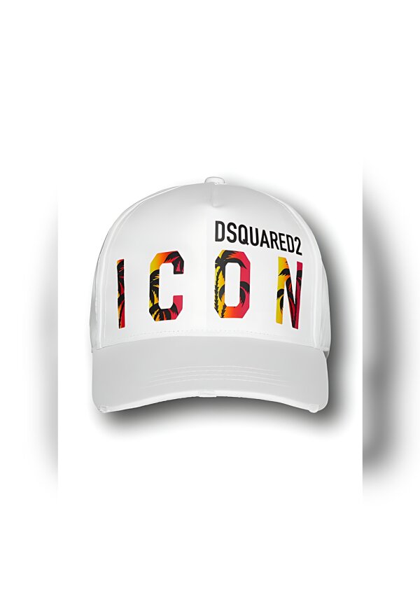 Dsquared2 ICON Sunset Baseball Cap Weiß Unisex