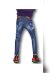 Dsquared2 Medium Autumn Leaves Wash Super Twinky Jeans Blau Herren
