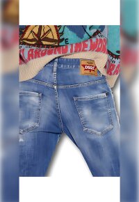 Dsquared2 Light Sandy Jeans Blau Herren