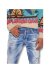 Dsquared2 Light Sandy Slash Wash Skatereans Blau Herren