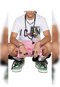 Dsquared2 Icon Ciro Cool T-shirt Weiß Herren