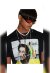 Dsquared2 Bob Marley T-Shirt Schwarz Herren