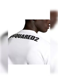 Dsquared2 Icon Fuckin´ Freezing T-Shirt Weiß Herren