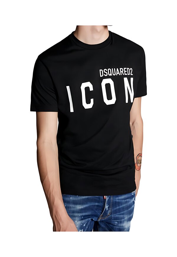 Dsquared2 ICON T-Shirt Schwarz Herren
