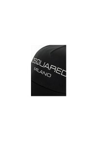 Dsquared2 Milano Logodruck Baseball Cap Schwarz Herren